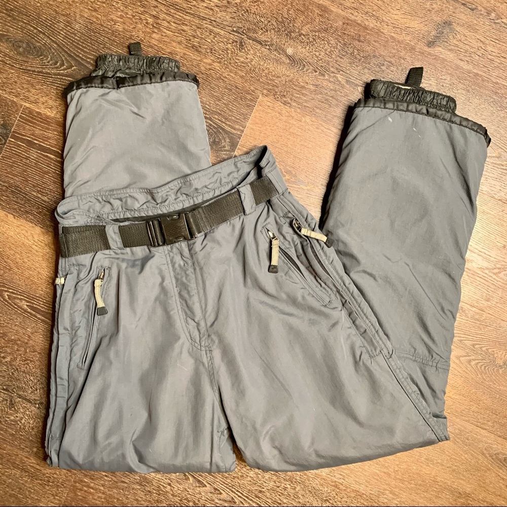 Liquid Blue Grey Snowboarding Pants